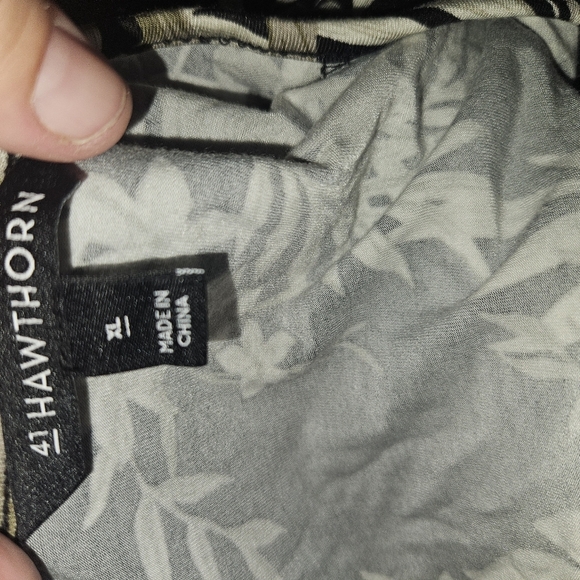 41 Hawthorn Womans V Neck Short Sleeve Dress Size Xl - Picture 10 of 11